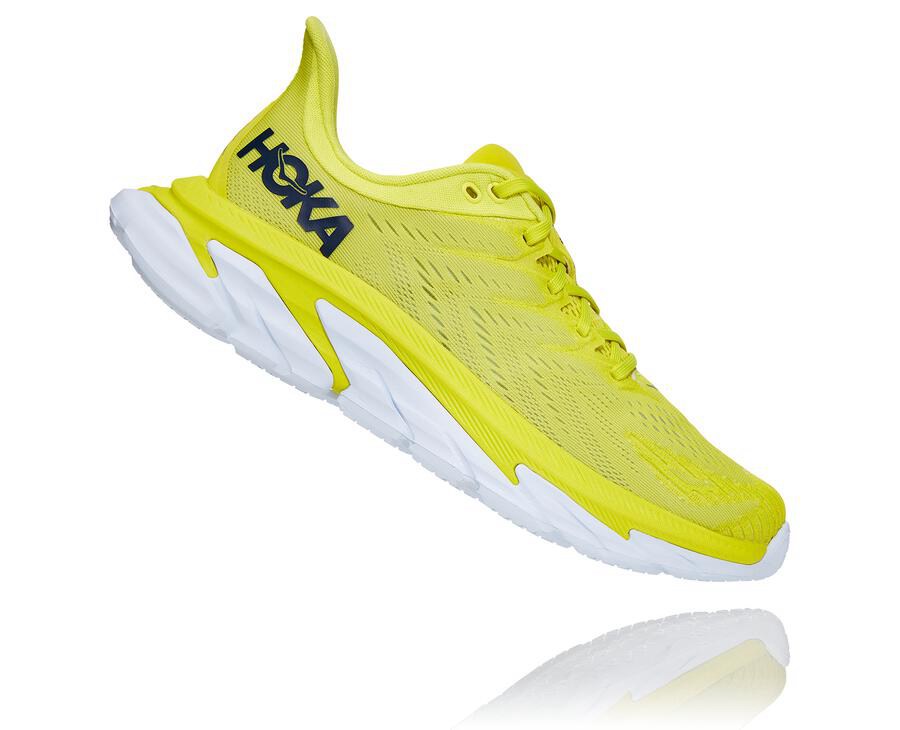 Tenis Hoka One One Hombre Fluorescentes - Clifton Edge - FWKO42316